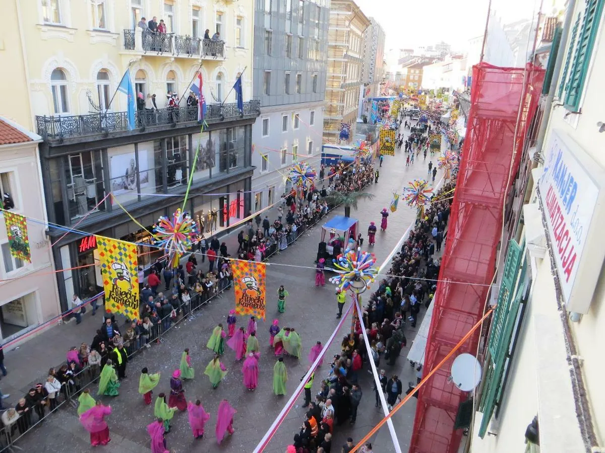 Apartmán Via Corso Rijeka Chorvatsko